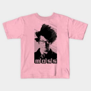 Moss IT Crowd Pixel Tribute Kids T-Shirt